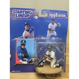 Vintage Seattle Mariners Figure Ken Griffey Jr Starting Lineup MLB 1998 90s